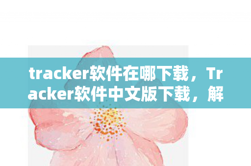 Tracker软件中文版下载图片