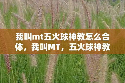 我叫mt五火球神教怎么合体图片