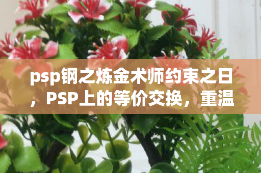 psp钢之炼金术师约束之日，PSP上的等价交换，重温钢之炼金术师被尘封的炼金术传奇