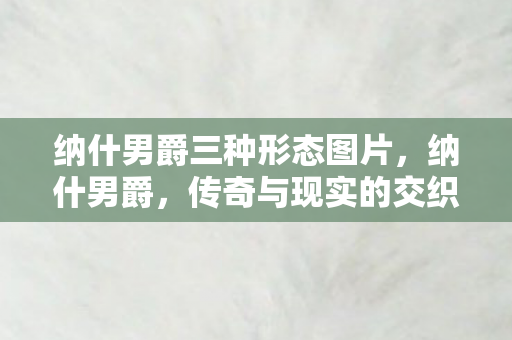 纳什男爵三种形态图片图片