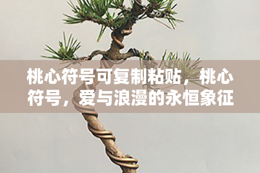 桃心符号可复制粘贴图片