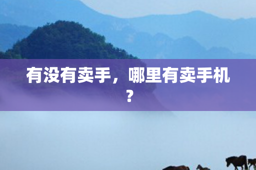 哪里有卖手机图片