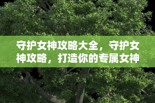 守护女神攻略大全，守护女神攻略，打造你的专属女神之路