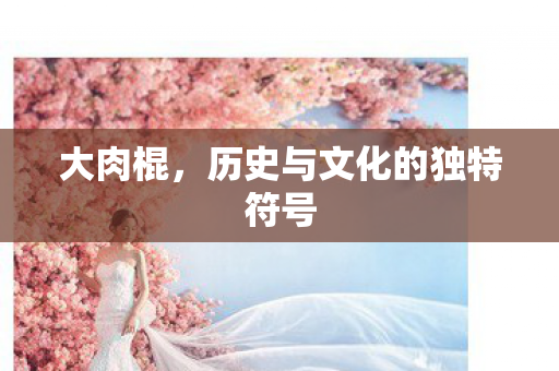 大肉棍，历史与文化的独特符号