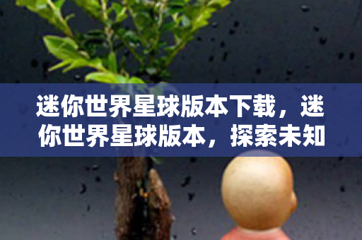 迷你世界星球版本下载，迷你世界星球版本，探索未知，创造无限