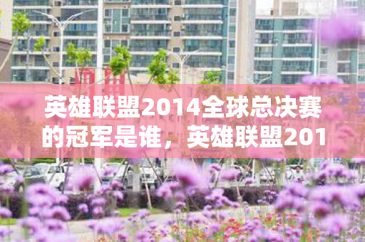 英雄联盟2014全球总决赛的冠军是谁，英雄联盟2014全球总决赛的冠军，SSW的传奇之路