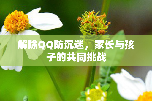 解除QQ防沉迷，家长与孩子的共同挑战