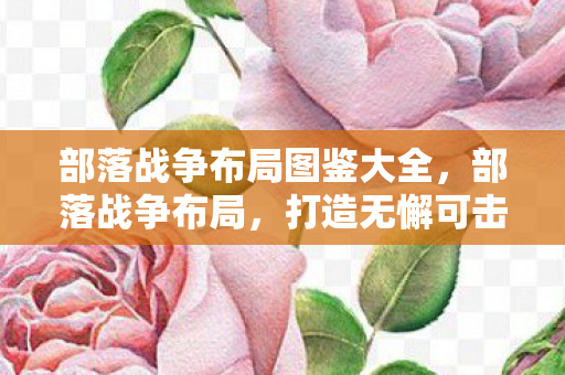 部落战争布局图鉴大全,部落战争布局,打造无懈可击的防御策略 部落战争布局图鉴大全,部落战争布局,打造无懈可击的防御策略