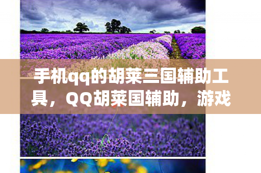 手机qq的胡莱三国辅助工具，QQ胡莱国辅助，游戏乐趣的守护者还是规则的破坏者？