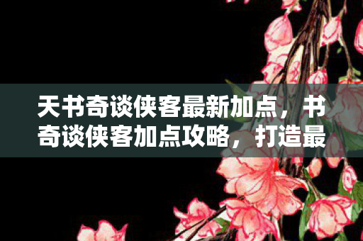 天书奇谈侠客最新加点图片