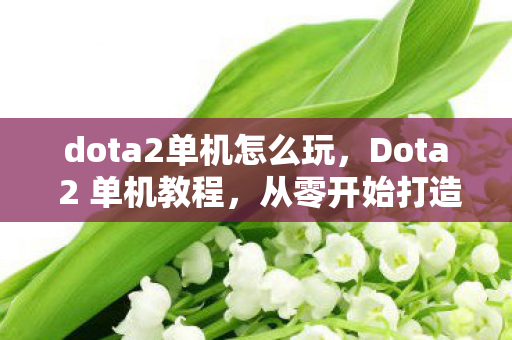 从零开始打造你的单机体验图片