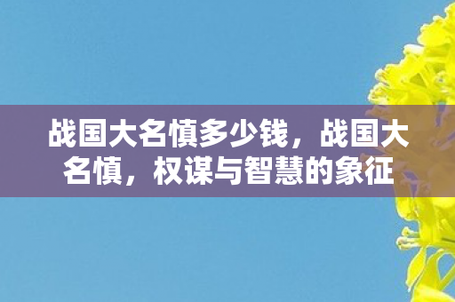 战国大名慎多少钱图片