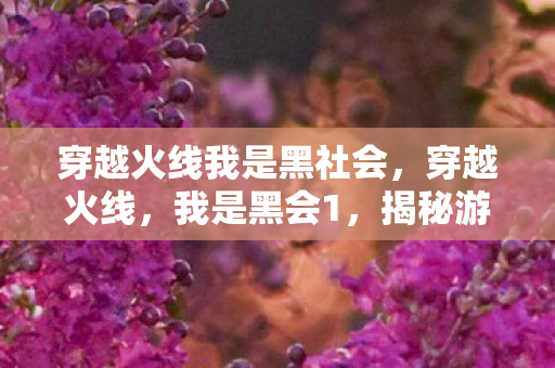 穿越火线我是黑社会图片