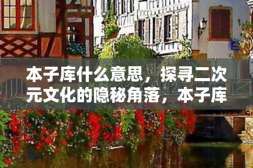 本子库什么意思，探寻二次元文化的隐秘角落，本子库、里番与绅士漫画的奥秘