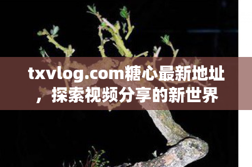 txvlog.com糖心最新地址,探索视频分享的新世界 txvlog.com糖心最新地址,探索视频分享的新世界