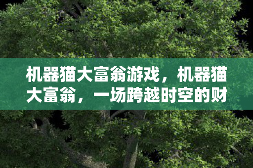 机器猫大富翁游戏，机器猫大富翁，一场跨越时空的财富冒险