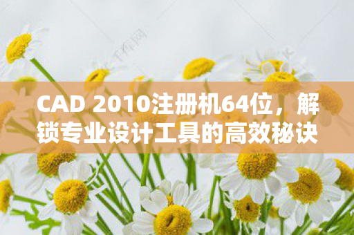 CAD 2010注册机64位,解锁专业设计工具的高效秘诀 CAD 2010注册机64位,解锁专业设计工具的高效秘诀