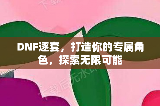 DNF逐套，打造你的专属角色，探索无限可能