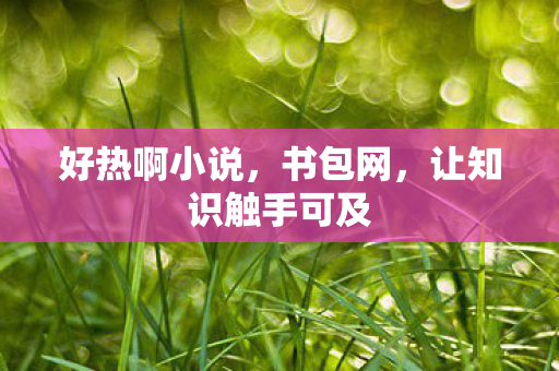 好热啊小说，书包网，让知识触手可及