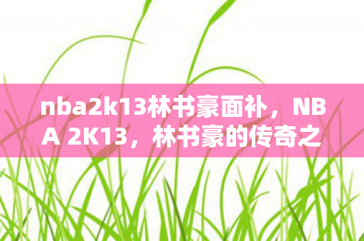 nba2k13林书豪面补,NBA 2K13,林书豪的传奇之路 nba2k13林书豪面补,NBA 2K13,林书豪的传奇之路