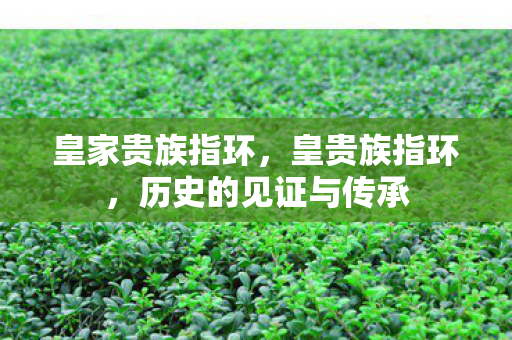 皇家贵族指环,皇贵族指环,历史的见证与传承 皇家贵族指环,皇贵族指环,历史的见证与传承