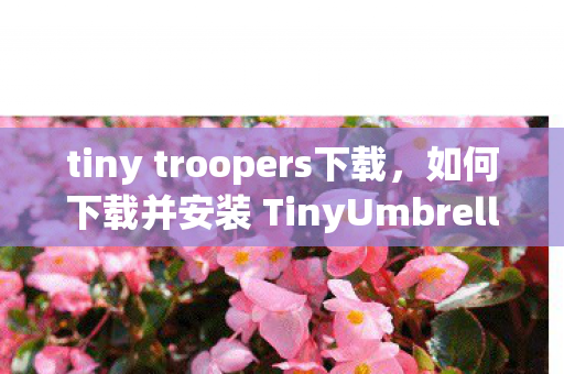 tiny troopers下载,如何下载并安装 TinyUmbrella tiny troopers下载,如何下载并安装 TinyUmbrella