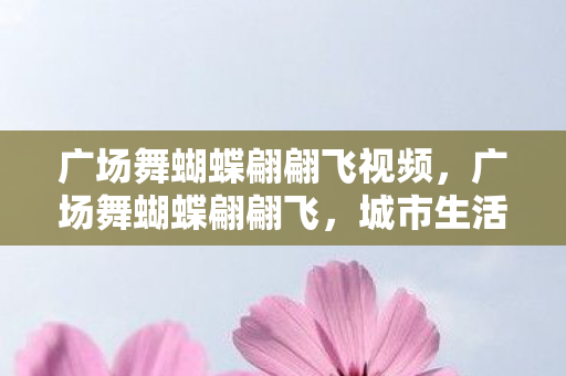 广场舞蝴蝶翩翩飞视频,广场舞蝴蝶翩翩飞,城市生活的灵动音符 广场舞蝴蝶翩翩飞视频,广场舞蝴蝶翩翩飞,城市生活的灵动音符