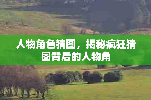 人物角色猜图，揭秘疯狂猜图背后的人物角