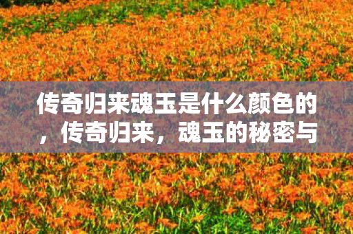 传奇归来魂玉是什么颜色的,传奇归来,魂玉的秘密与传说 传奇归来魂玉是什么颜色的,传奇归来,魂玉的秘密与传说