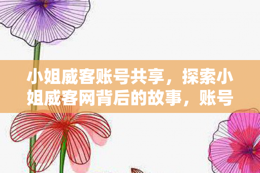 小姐威客账号共享，探索小姐威客网背后的故事，账号背后的秘密