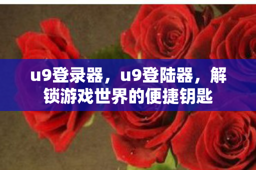 解锁游戏世界的便捷钥匙图片