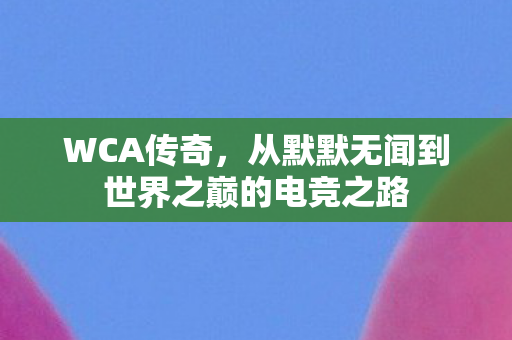 从默默无闻到世界之巅的电竞之路图片