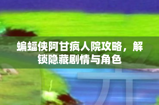 蝙蝠侠阿甘疯人院攻略图片