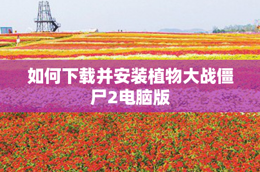 如何下载并安装植物大战僵尸2电脑版