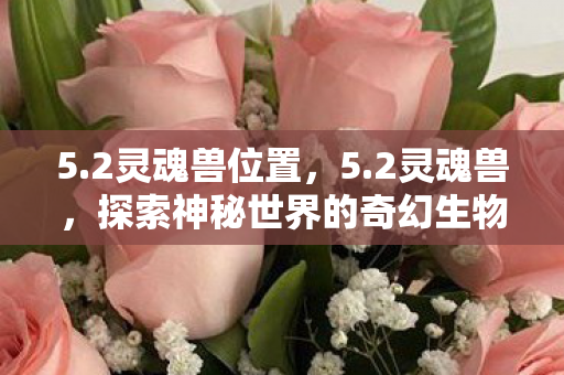 5.2灵魂兽位置,5.2灵魂兽,探索神秘世界的奇幻生物 5.2灵魂兽位置,5.2灵魂兽,探索神秘世界的奇幻生物