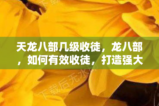 天龙八部几级收徒,龙八部,如何有效收徒,打造强大团队 天龙八部几级收徒,龙八部,如何有效收徒,打造强大团队