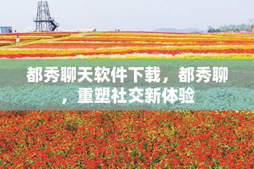 都秀聊天软件下载，都秀聊，重塑社交新体验