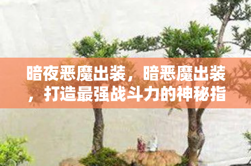 暗夜恶魔出装，暗恶魔出装，打造最强战斗力的神秘指南