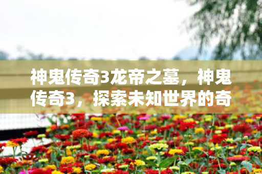 神鬼传奇3龙帝之墓,神鬼传奇3,探索未知世界的奇幻之旅 神鬼传奇3龙帝之墓,神鬼传奇3,探索未知世界的奇幻之旅