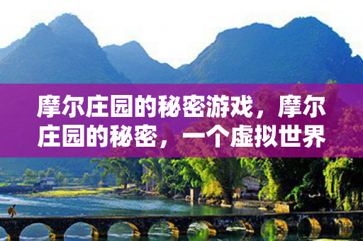 摩尔庄园的秘密游戏，摩尔庄园的秘密，一个虚拟世界的奇妙之旅