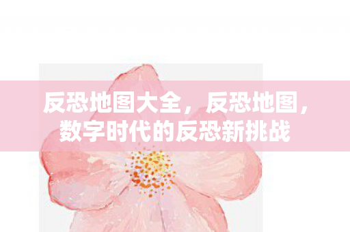 反恐地图大全，反恐地图，数字时代的反恐新挑战