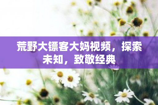 荒野大镖客大妈视频图片