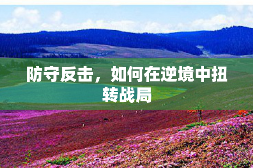 防守反击，如何在逆境中扭转战局