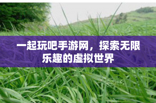 一起玩吧手游网，探索无限乐趣的虚拟世界