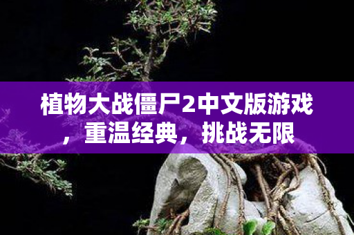 植物大战僵尸2中文版游戏，重温经典，挑战无限
