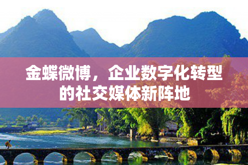 金蝶微博，企业数字化转型的社交媒体新阵地