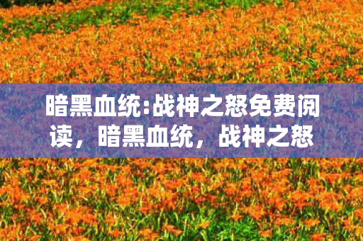 战神之怒免费阅读图片