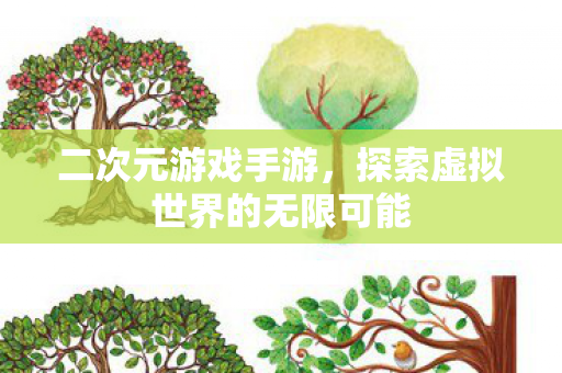二次元游戏手游，探索虚拟世界的无限可能