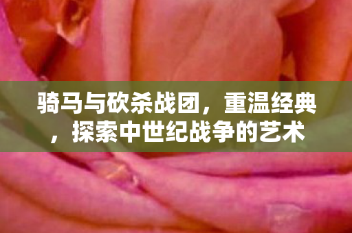 骑马与砍杀战团，重温经典，探索中世纪战争的艺术