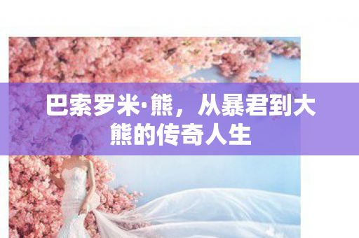 巴索罗米·熊,从暴君到大熊的传奇人生 巴索罗米·熊,从暴君到大熊的传奇人生